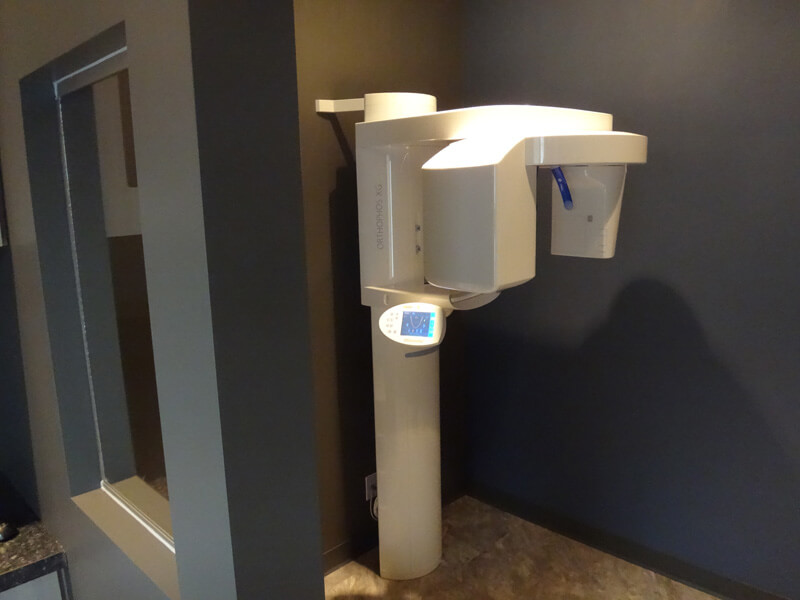 Orthophos-XG 3D cone beam CT scanner at Rainbow Falls Dental